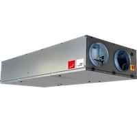 Recuperatore di calore Flatpower 600 elettrico, con batteria di post-riscaldamento ad acqua calda, portata d'aria a 2 velocità di Zehnder - CZICDF047537