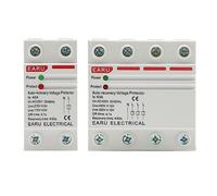 Recupero automatico su guida Din 40A 63A 230V Riconnessione da sovratensione Relè di protezione del dispositivo di protezione sottotensione Protettori di dispersione a terra (Color : 63a, Size : 230