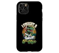 Recupero Braccio Rotto Bambini Ragazzi Dinosauro Ho Combattuto Un T-rex Custodia per iPhone 11 Pro