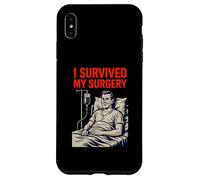 Recupero del paziente Sono sopravvissuto al mio intervento chirurgico Le donne divertenti guariscono Custodia per iPhone XS Max