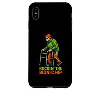 Recupero dell'anca Rockin The Bionic Hip Fun Womens Get Well Custodia per iPhone XS Max