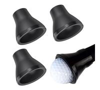Recupero palline da golf per putter - 4 pezzi in gomma leggera flessibile - attacco per putter | per giocatori di golf, principianti, papà, uomini, pratica nel campo guida