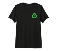 Recycle Symbol Logo Earth Day Green Deal Climate Change Maglietta Premium