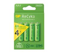 ReCyko+ Pile Ricaricabili 2600 mAh, (4 Pezzi)