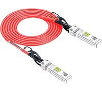 [Red] 10G SFP+ DAC Cavo 7-Meter(23ft), Twinax SFP+ Cavo per Cisco SFP-H10GB-CU7M, Meraki, Ubiquiti UniFi, D-Link, Supermicro, Mikrotik, Open Switches