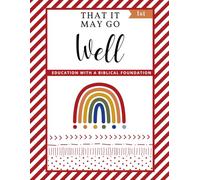 RED 1st Grade Workbook: That It May Go Well Rainbow Curriculum