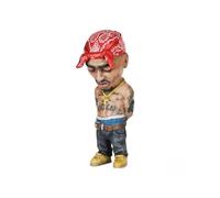 (Red)2pac Shakur Big Notorious Biggie Action Figure Rap Star Statuina Ornamento