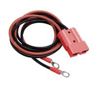 Red 50A Battery Charging Connector Cable Adapter Plug 12AWG + M8 Post
