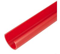 Red ABS Grille Trim Strips for per bmw per e60 per e65 per e66 Front | High-temp ABS plastic, fade-resistant red, fits per e60 per e65 per e66, enhances sporty look, 36cm length