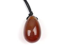 Red Agate Massage Egg 3 Pcs Set Yoni Ball Natural Crystal Jade Stone Kegel Exercise Tool Muscolo Del Pavimento Pelvico,30x20 Mm