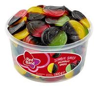 Red Band - Zombie Smile - Gomma per frutta - Liquirizia - Confezione da 1 (1 x 1,2 kg)