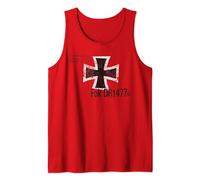 Red Baron's Fokker DR.1 Triplano Vintage Insignia WW1 Tee Canotta