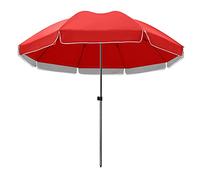 Red Beach Blue Market Green Garden Parasol Umbrella Height Adjustable for Holiday Poolside Cafes 3.6m