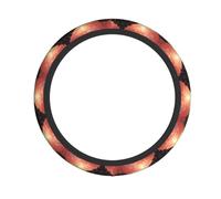 Red Beach Reef - Coprivolante stampato per diverse auto, universale, 38,1 cm, antiscivolo, inodore