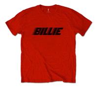 Red Billie Eilish Racer Logo & Blohsh autorizzato Uomo maglietta