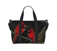 Red Birds Fauna Wild - Borsa a tracolla da donna, portatile, adatta per allenamenti in palestra, pendolarismo e viaggi