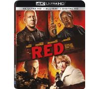 RED (Blu-ray) Bruce Willis Mary-Louise Parker Morgan Freeman John Malkovich