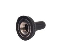 Red Blue Mini Locking Toggle Switch ON OFF ON 2 3 Position MTS102 103 202 203 302 303 402 403 With Cap 1Pcs(Waterproof Cap)