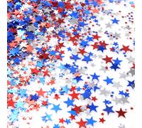 Red Blue White Twinkle Stars Table Confetti 4th of July Independence N