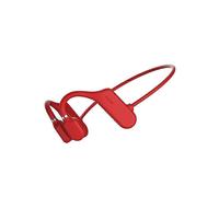 (red) Bone Conduction Earphones Wireless Bluetooth Headset Sport Waterproof Headphones