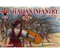 Red Box Italian Infantry 16th Century Set 2 1:72 RB72100 modellismo