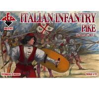 Red Box Italian Infantry Pike 16th Century Set 3 1:72 RB72101 modellismo