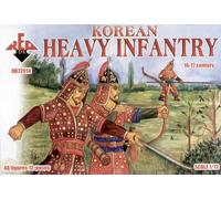 Red Box RB72014 - 1:72 Coreano Heavy Fanteria, 16 17. Century - Nuovo