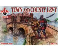 Red Box RB72041 - 1:72 Town & Country Levy, War Of The Roses 2 - Nuovo