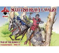Red Box RB72056 - 1:72 Scottish Heavy Cavalry, War Of The Roses 11 - Nuovo