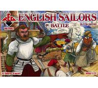 Red Box RB72082 - 1:72 Inglese Sailor IN Battaglia, 16-17th Century - Nuovo
