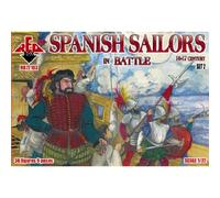 Red Box RB72103 - 1:72 Spagna Marinai IN Battaglia, 16-17th Century - Nuovo