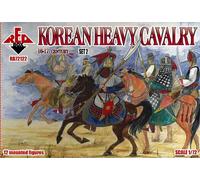 Red Box RB72122 - 1:72 Coreano Heavy Cavalry, 16-17th Century Set 2 - Nuovo