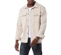 RED BRIDGE Camicia Oversize in Stile Minimalista, Perfetta Come Giacca Casual per Look Informali Beige S