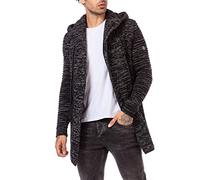 RED BRIDGE Cardigan Uomo Cappotto Giacca lunga