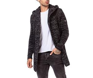 RED BRIDGE Cardigan Uomo Cappotto Giacca lunga