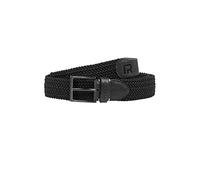 RED BRIDGE Cintura elastica per uomini e donne Intrecciata Stretch belt unisex Nero 95