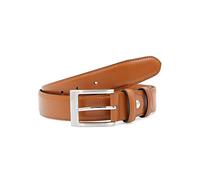 RED BRIDGE Cintura in Vera Pelle da Uomo Accessorio Cinta Elegante Sportiva Vintage Marrone chiaro 90