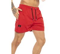 RED BRIDGE Costume da Bagno da Uomo Pantaloncini ad Asciugatura Rapida Rosso XL