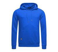 RED BRIDGE Felpa da Uomo con Cappuccio Premium Basic Maglia in Cotone Blu M