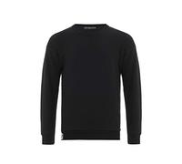 RED BRIDGE Felpa da Uomo Maglia in Cotone Manica Lunga Premium Basic Real Oversize Nero M