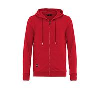 RED BRIDGE Felpa da Uomo unicolore Giacca da Tuta con Cappuccio e Tasche Frontali Premium Basic