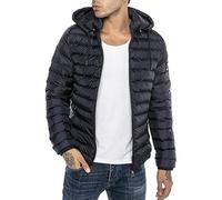 RED BRIDGE Giacca da Uomo Giubbino Bomber da mezza stagione Lightweight Bubble Blu S