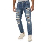 Red Bridge - Jeans da uomo, look Destroyed
