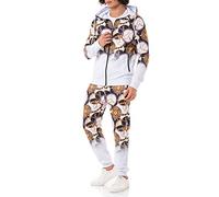 Red Bridge Luxury Fade - Tuta da jogging da uomo con cappuccio e pantaloni