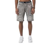 Red Bridge - Pantaloncini da uomo, in denim Distressed Basic, Blu, 32 W