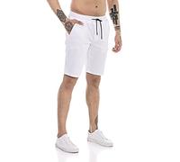 RED BRIDGE Pantaloncini da Uomo Shorts Pantalone Corto Bermuda Bianco S