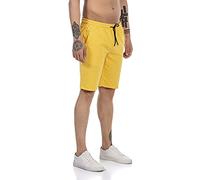 RED BRIDGE Pantaloncini da Uomo Shorts Pantalone Corto Bermuda Giallo S