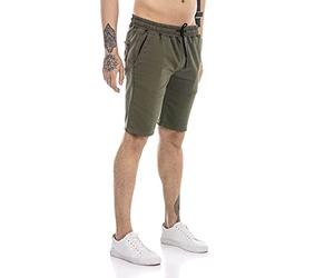 RED BRIDGE Pantaloncini da Uomo Shorts Pantalone Corto Bermuda Verde S