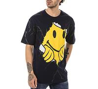 RED BRIDGE T-Shirt da Uomo Maglietta Manica Corta Oversize Cotone Scollo Rotondo Blu L