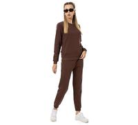 Red Bridge - Tuta da donna per il tempo libero, pantaloni da jogging, marrone, XXL